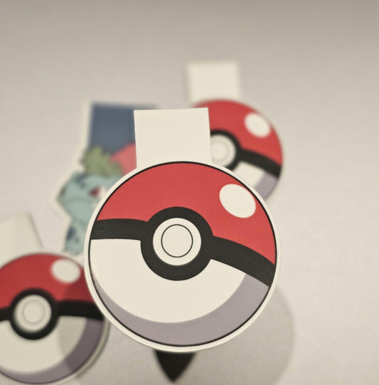 Pokémon Magnetic Bookmarks | Cute Page Markers, Book Lover Gift