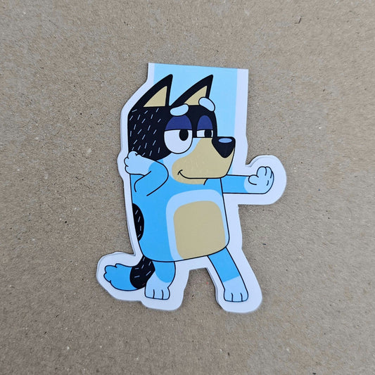 Bandit Magnetic Bookmark - Ideal Bluey Dad Gift for Fans!