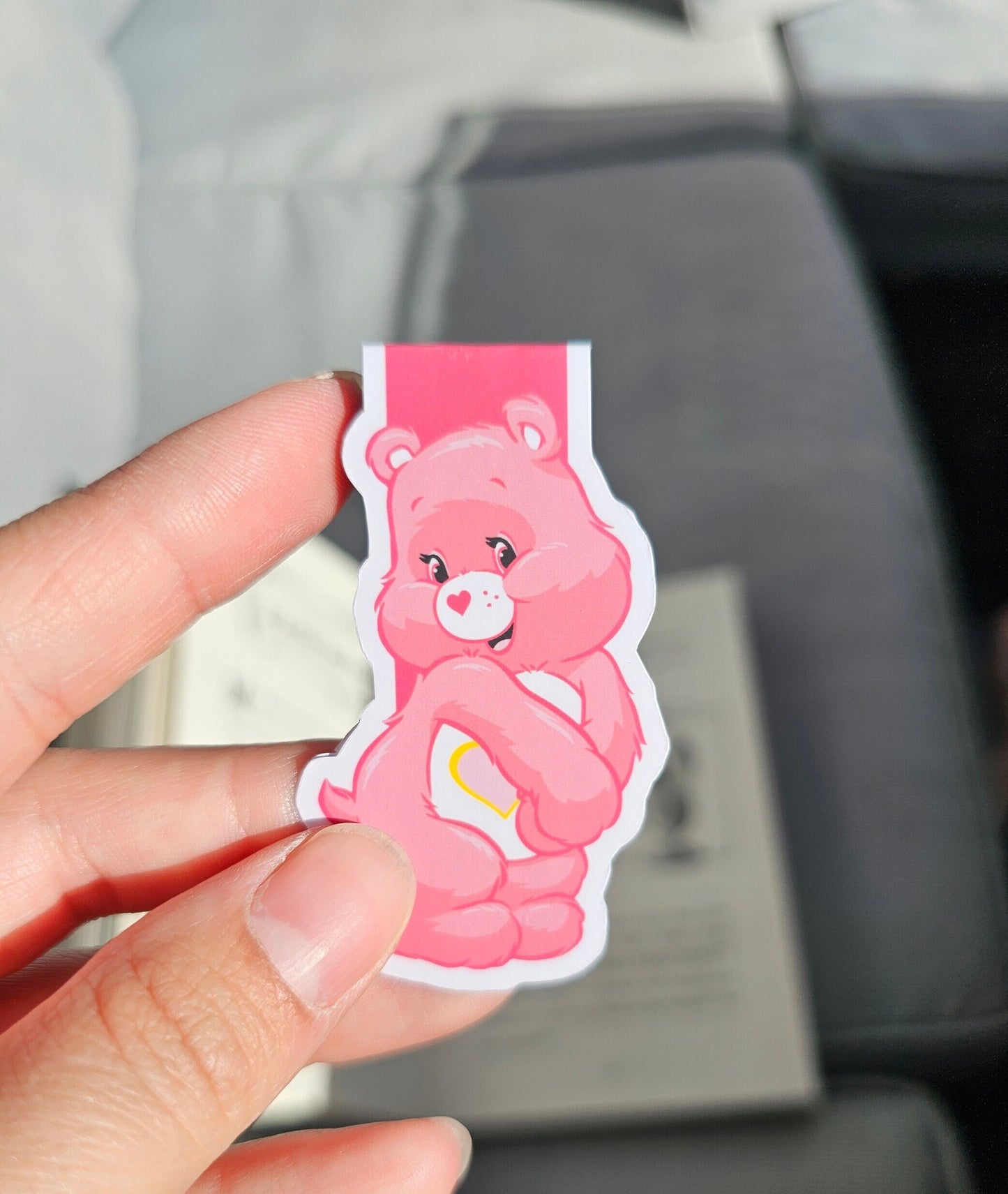 Adorable Care Bear Bookmark. Bookish Gift.