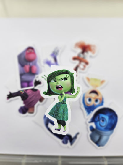 Inside Out Magnetic Bookmarks | Joy, Sadness, Fear, Anger & Disgust