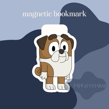 Magnetic Bookmarks: Bluey Character Set (Fun and Family Friendly)