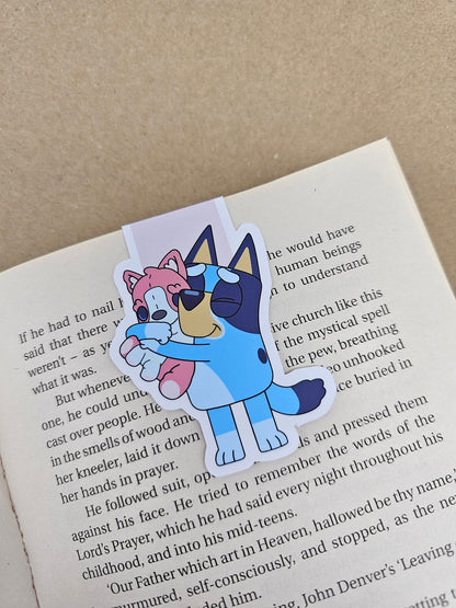 Bluey with Polly Puppy Magnetic Bookmark