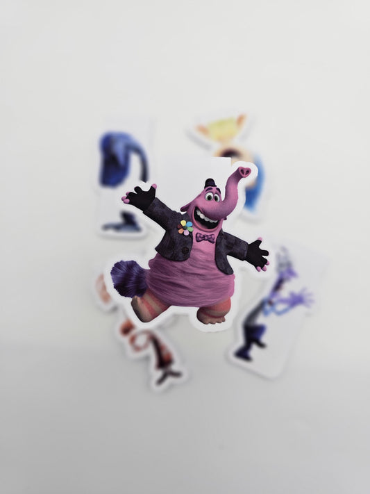 Inside Out Magnetic Bookmarks | Joy, Sadness, Fear, Anger & Disgust
