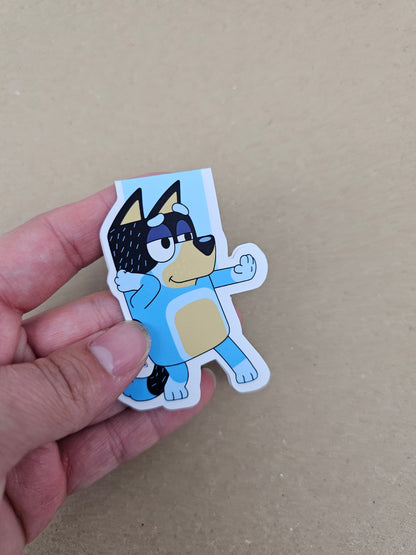 Bandit Magnetic Bookmark - Ideal Bluey Dad Gift for Fans!