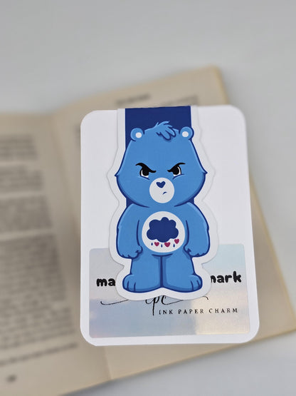 Adorable Care Bear Bookmark. Bookish Gift.