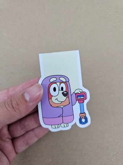 Bingo Granny Rita Magnetic Bookmark: Bluey Fan Gift