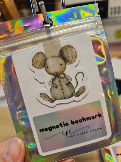 Handmade Animal Magnetic Bookmark – Bookish Gift