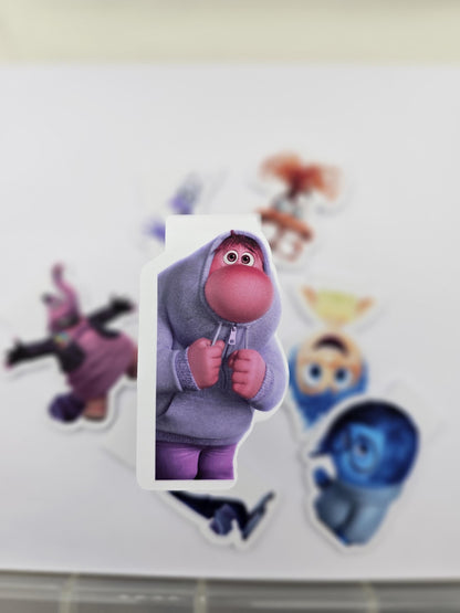 Inside Out Magnetic Bookmarks | Joy, Sadness, Fear, Anger & Disgust