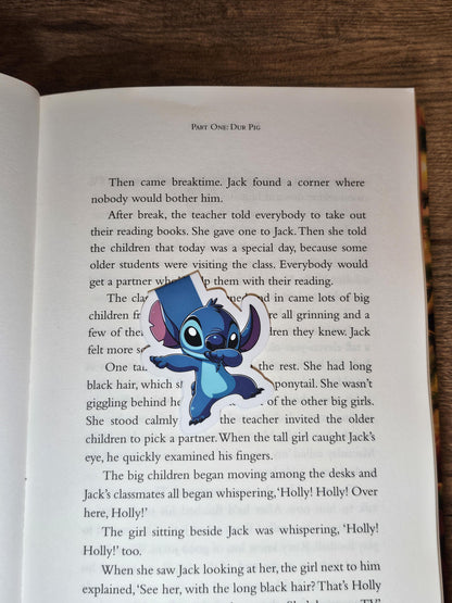 Stitch Magnetic Bookmark, Disney Book Lover Gift