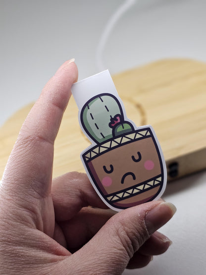 Cacti Magnetic Bookmark. House Plants. Book Lovers. Bookish Gift