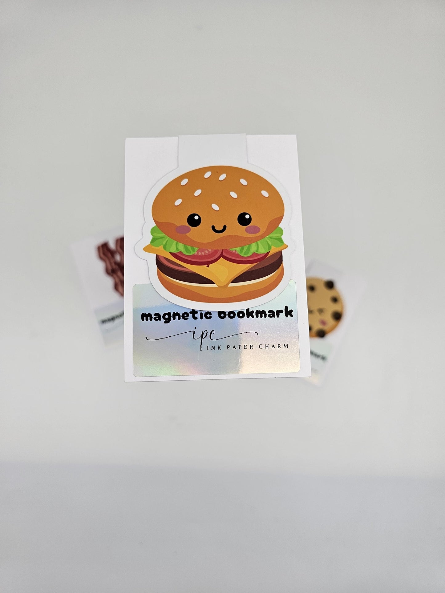 Handmade Magnetic Bookmark - Food Pairs, Bookish Gift