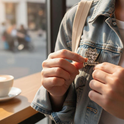 That Sounds Like A You Problem Enamel Pin Badge