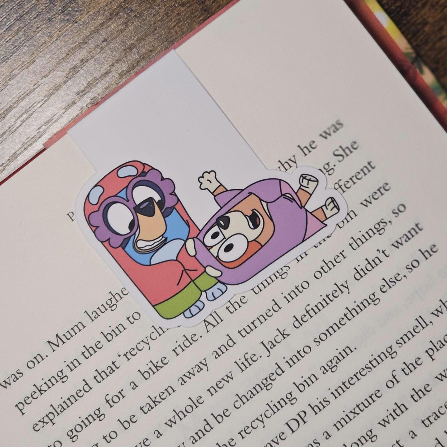Bluey Magnetic Bookmark | Grannies Janet & Rita Design